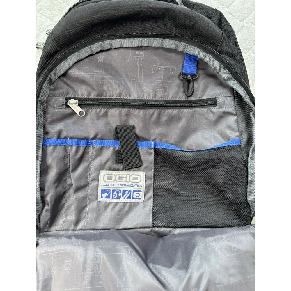 Ogio Backpack‎ Black Tech Specs Metro Street Technical Computer Tablet Travel